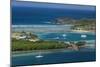 British Virgin Islands, Jost Van Dyke. Long Bay from Roach Hill-Walter Bibikow-Mounted Photographic Print