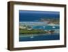 British Virgin Islands, Jost Van Dyke. Long Bay from Roach Hill-Walter Bibikow-Framed Photographic Print