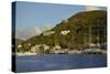 British Virgin Islands, Tortola. Boats at the Marina in West End-Kevin Oke-Stretched Canvas