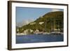 British Virgin Islands, Tortola. Boats at the Marina in West End-Kevin Oke-Framed Photographic Print