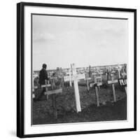 British War Cemetery, Gouzeaucourt, France, World War I, C1917-C1918-Nightingale & Co-Framed Giclee Print