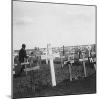 British War Cemetery, Gouzeaucourt, France, World War I, C1917-C1918-Nightingale & Co-Mounted Giclee Print