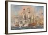 'British Warship of the 17th Century', 1924-Unknown-Framed Giclee Print