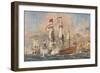 'British Warship of the 17th Century', 1924-Unknown-Framed Giclee Print