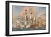 'British Warship of the 17th Century', 1924-Unknown-Framed Giclee Print