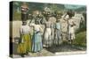 British West Indies Market Day, Jamaica-null-Stretched Canvas