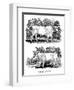 British Wild or Park Cattle, 1790-Thomas Bewick-Framed Giclee Print