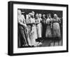 British Women Coal Workers in Lancashire. Typical Pit Brow Workers During World War I-Robert Hunt-Framed Photographic Print