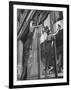 British Women Working For Window Cleaning Firm-Hans Wild-Framed Photographic Print