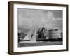 British Yacht Sceptre in Portsmouth Harbor, Making Trail Run For America's Cup Race-Mark Kauffman-Framed Photographic Print