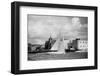 British Yacht Sceptre in Portsmouth Harbor, Making Trail Run For America's Cup Race-Mark Kauffman-Framed Photographic Print