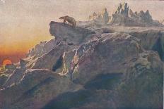 'Beyond Man's Footsteps', 1894 (1909)-Briton Riviere-Giclee Print