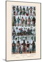 Britons and Gauls-Racinet-Mounted Art Print