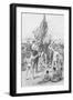Britons Celebrating in New Guinea-null-Framed Giclee Print