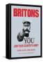 Britons: Join Your Country's Army-Alfred Leete-Framed Stretched Canvas