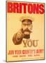 Britons: Your Country Needs You!-The Vintage Collection-Mounted Giclee Print