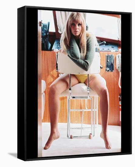 Britt Ekland-null-Framed Stretched Canvas