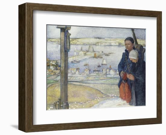 Brittany: 1914-Edward Reginald Frampton-Framed Giclee Print