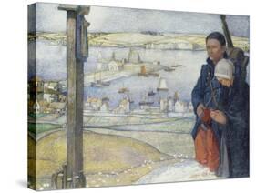 Brittany: 1914-Edward Reginald Frampton-Stretched Canvas