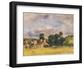 Brittany Countryside, circa 1892-Pierre-Auguste Renoir-Framed Premium Giclee Print