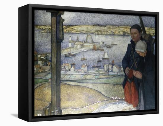 Brittany, France, 1914-Edward Reginald Frampton-Framed Stretched Canvas