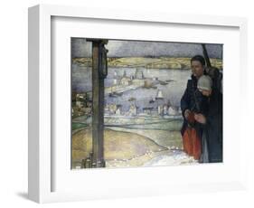 Brittany, France, 1914-Edward Reginald Frampton-Framed Giclee Print