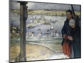 Brittany, France, 1914-Edward Reginald Frampton-Mounted Giclee Print