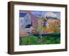 Brittany Landscape: the David Mill, 1894-Paul Gauguin-Framed Premium Giclee Print