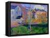 Brittany Landscape: the David Mill, 1894-Paul Gauguin-Framed Stretched Canvas