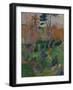 Brittany Landscape with Cows-Paul Gauguin-Framed Giclee Print