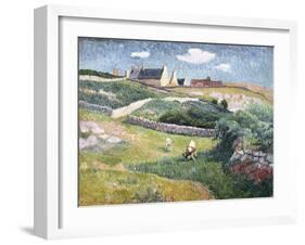 Brittany Landscape-Henry Moret-Framed Giclee Print