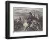 Brittany Peasants Fording a Stream-Frederick Goodall-Framed Giclee Print