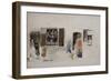 Brittany Shop with Shuttered Windows-James Abbott McNeill Whistler-Framed Giclee Print