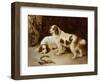 Brittany Spaniels-George Wiliam Horlor-Framed Giclee Print