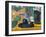 Brittany Women with Umbrellas-Emile Bernard-Framed Art Print