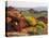 Brittlebush and Sandstone, Valley of Fire State Park, Nevada, USA-Scott T^ Smith-Stretched Canvas