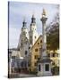 Brixen, View of the Cathedral. Central Europe, South Tyrol, Italy-Martin Zwick-Stretched Canvas