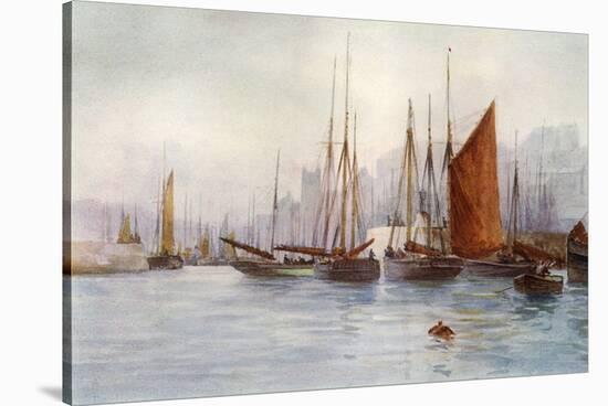 Brixham, Devon, 1908-Maurice Randall-Stretched Canvas