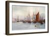 Brixham Fishing Boats-Maurice Randall-Framed Art Print