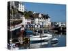 Brixham Harbour, Devon, England, United Kingdom, Europe-Charles Bowman-Stretched Canvas