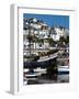 Brixham Harbour, Devon, England, United Kingdom, Europe-Charles Bowman-Framed Photographic Print