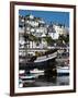 Brixham Harbour, Devon, England, United Kingdom, Europe-Charles Bowman-Framed Photographic Print