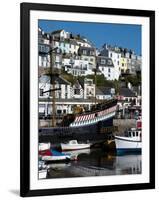 Brixham Harbour, Devon, England, United Kingdom, Europe-Charles Bowman-Framed Photographic Print