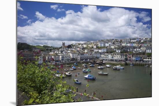 Brixham Harbour, Devon, England, United Kingdom, Europe-Rob Cousins-Mounted Photographic Print