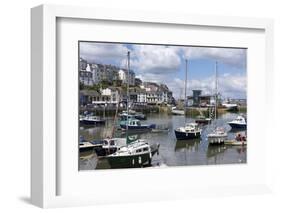 Brixham Harbour, Devon, England, United Kingdom, Europe-Rob Cousins-Framed Photographic Print