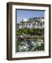 Brixham Harbour, Devon, England, United Kingdom-David Hughes-Framed Photographic Print