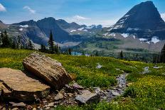 Iceberg Trail in Glacier National Park, Montana, Usa-brizardh-Photographic Print