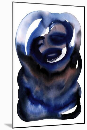Brln Blue-Djaheda Richers-Mounted Giclee Print