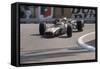 Brm of Dickie Attwood Entering a Corner, Monaco Grand Prix, 1968-null-Framed Stretched Canvas