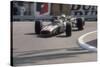 Brm of Dickie Attwood Entering a Corner, Monaco Grand Prix, 1968-null-Stretched Canvas
